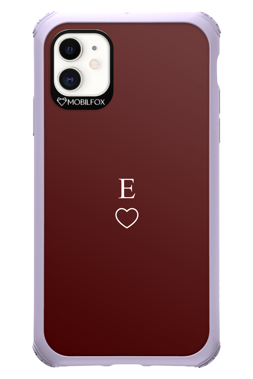 E Burgundia 2.0 - Apple iPhone 11