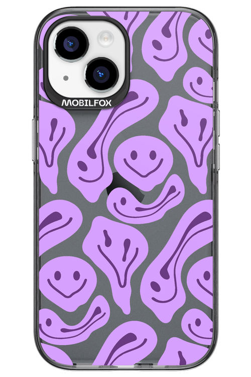 Fluid Smiley Purple - Apple iPhone 15