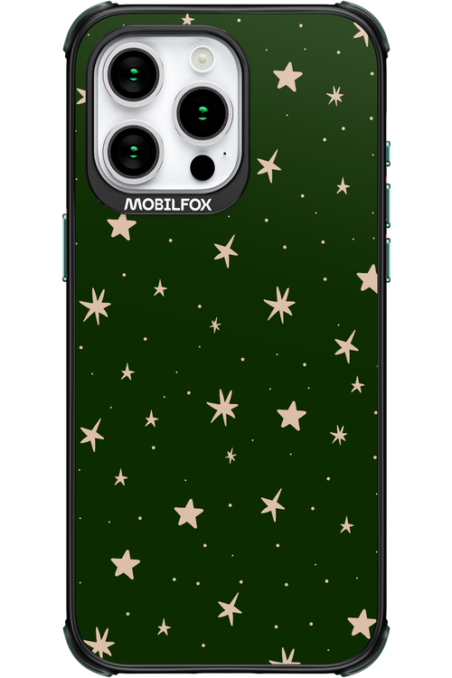 Forest Green Stars - Apple iPhone 15 Pro Max