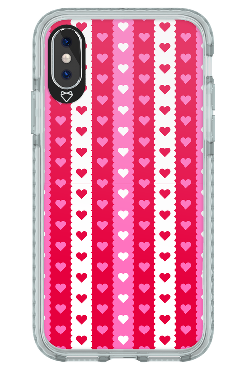 Christmas Heart Biscuit - Apple iPhone X