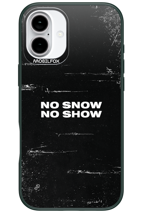 No snow, no show - Apple iPhone 16 Plus