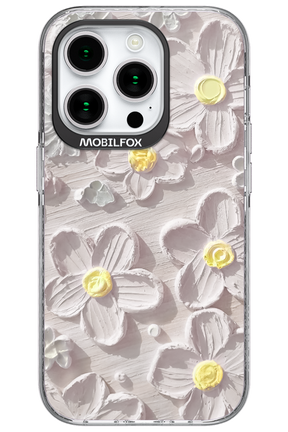 White Flowers - Apple iPhone 15 Pro