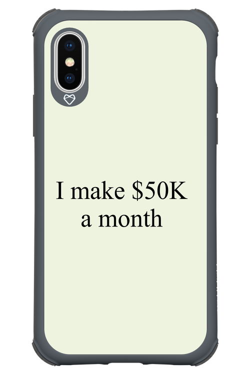$50K - Apple iPhone X