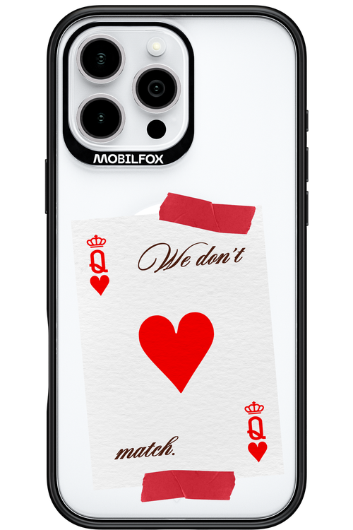 Match Transparent 2.0 - Apple iPhone 16 Pro Max