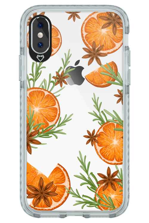 Orange With Star Anise - Apple iPhone X