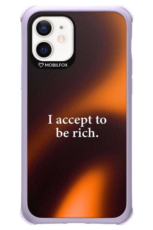 I accept to be rich - Apple iPhone 12