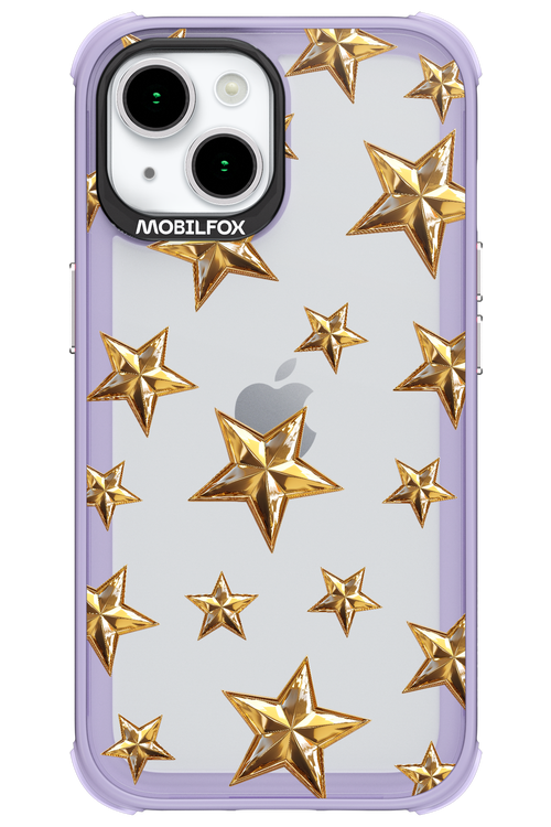 Gold Stars - Apple iPhone 15