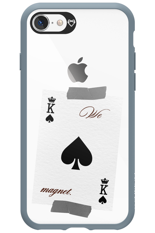 Magnet Transparent - Apple iPhone 8