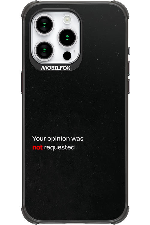Not Requested 2.0 - Apple iPhone 15 Pro Max