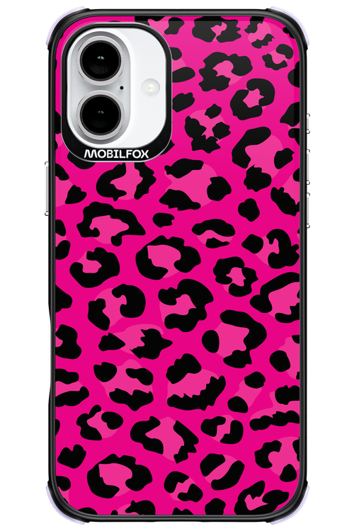 Fuchsia Leopard - Apple iPhone 16 Plus