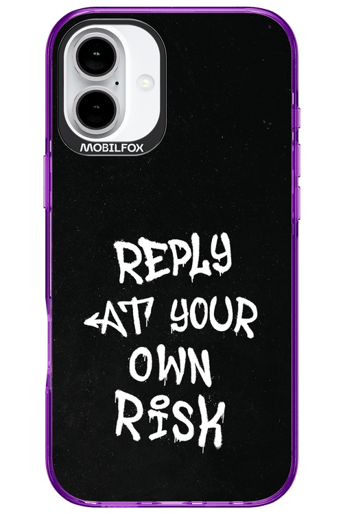 Risk Black - Apple iPhone 16 Plus