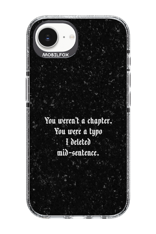 A Typo 2.0 - Apple iPhone 16e