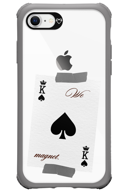 Magnet Transparent - Apple iPhone 8