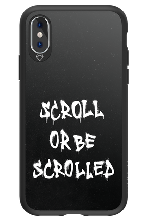 Scroll Black - Apple iPhone XS