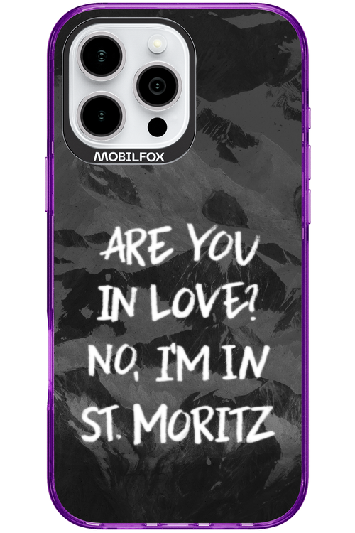 I'm in St. Moritz - Apple iPhone 16 Pro Max