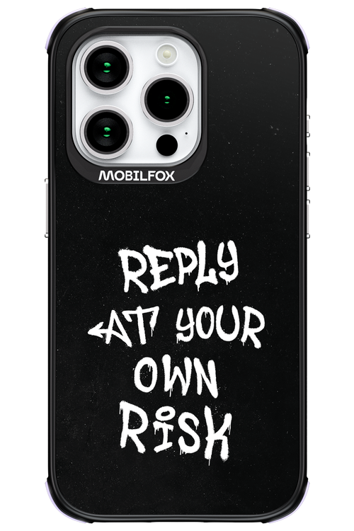 Risk Black 2.0 - Apple iPhone 15 Pro