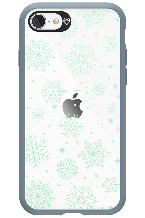 Tiffany's Snowflakes - Apple iPhone SE 2022