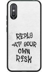 At Your Own Risk - Xiaomi Redmi 9A