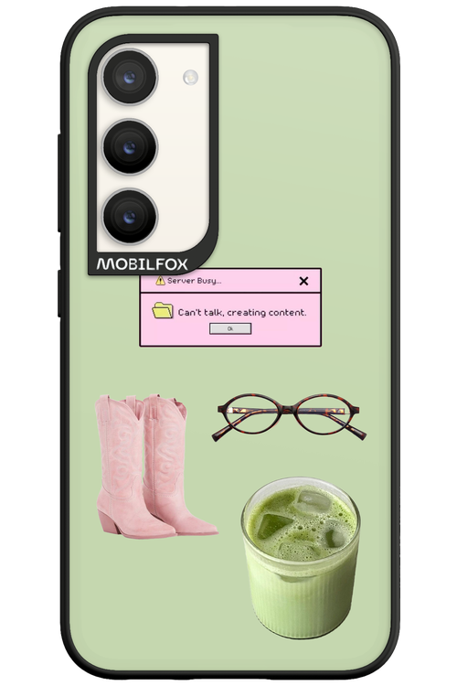 Matcha Babe - Samsung Galaxy S23