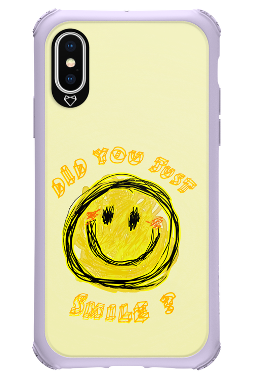 Crayon Smiley - Apple iPhone X