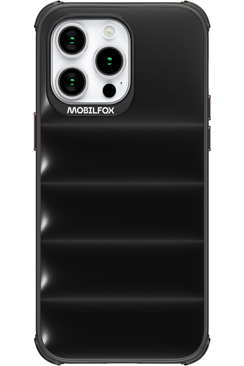 Black Puffer Case - Apple iPhone 15 Pro Max