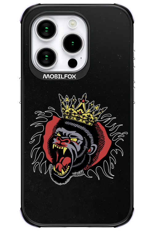 Monkey Rage Black - Apple iPhone 15 Pro