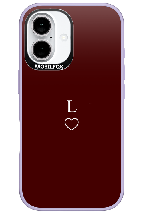 L Burgundia 2.0 - Apple iPhone 16