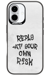 At Your Own Risk - Apple iPhone 16