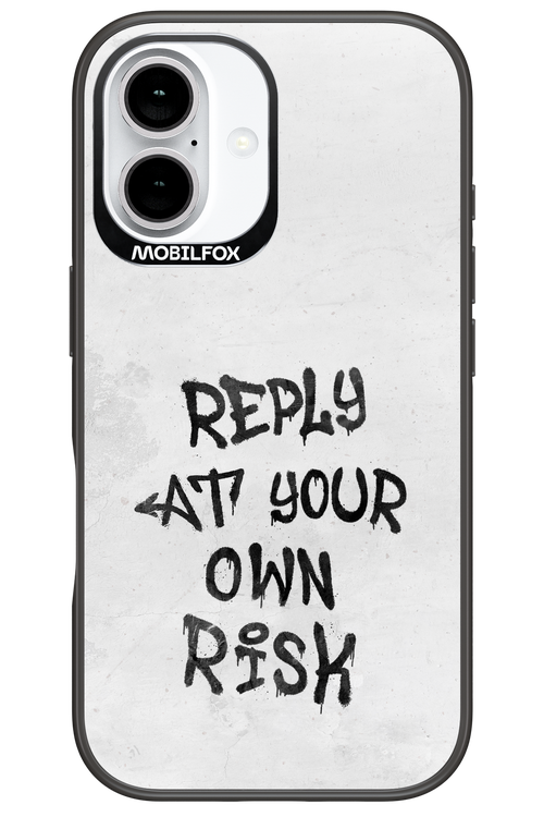 At Your Own Risk - Apple iPhone 16