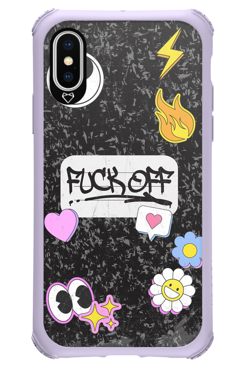 Fuck Off Case - Apple iPhone X