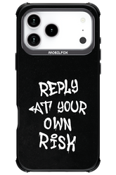 Risk Black - Apple iPhone 17 Pro Max