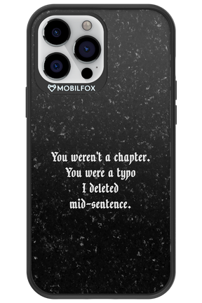 A Typo - Apple iPhone 13 Pro Max