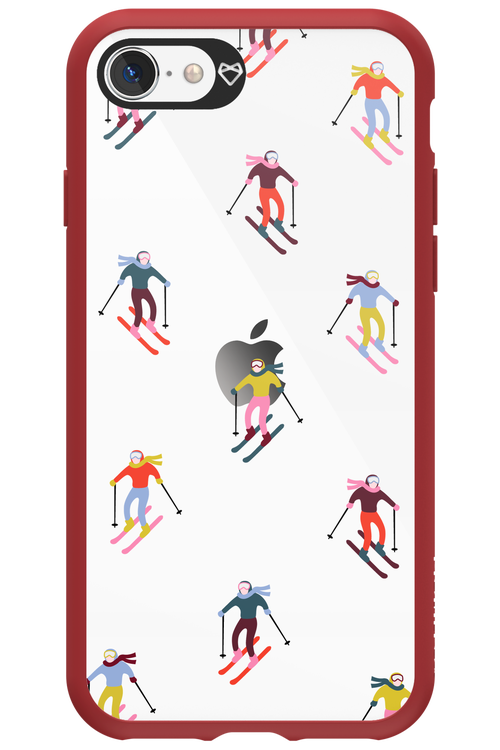 Snow Motion (Transparent) - Apple iPhone SE 2020