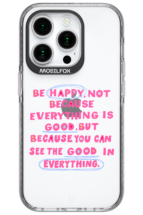Be Happy 2.0 - Apple iPhone 15 Pro