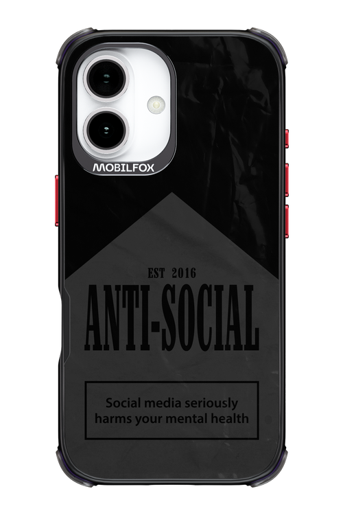 ANTI-SOCIAL (BLVCK) 2.0 - Apple iPhone 17