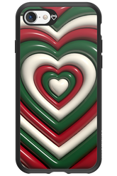 XMAS Hearts - Apple iPhone SE 2020