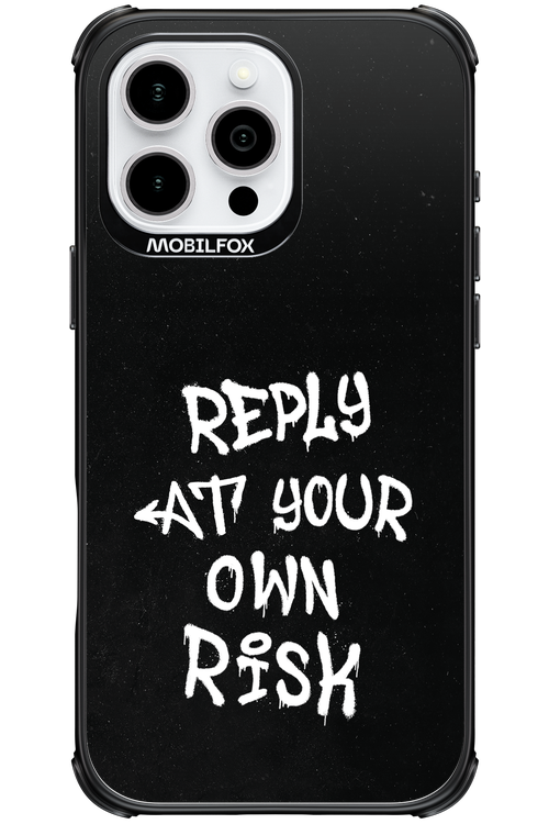 Risk Black 2.0 - Apple iPhone 16 Pro Max