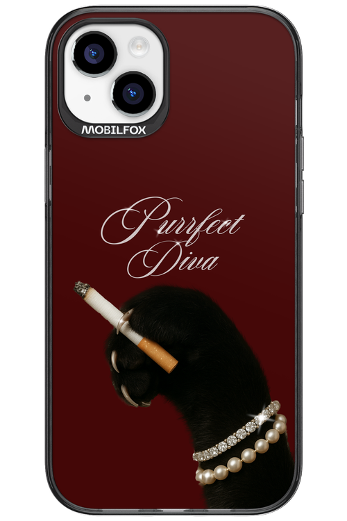 Purrfect Diva - Apple iPhone 15 Plus