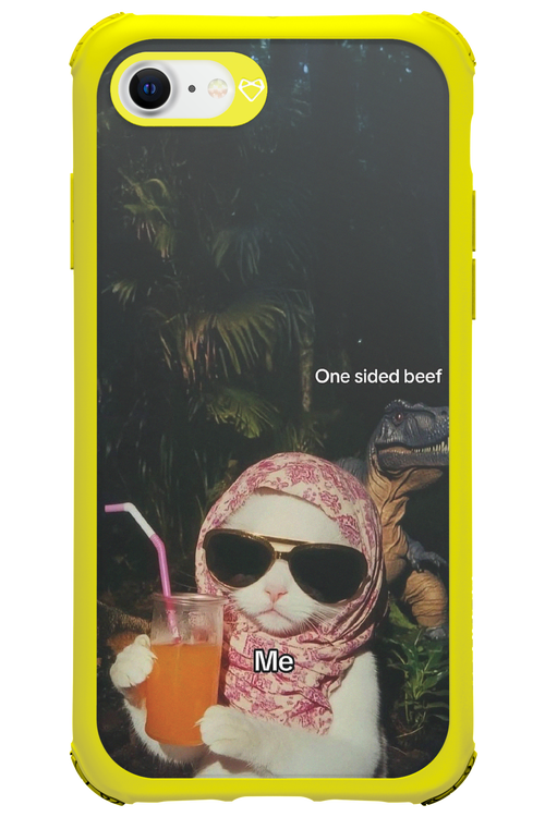 One sided beef - Apple iPhone 8