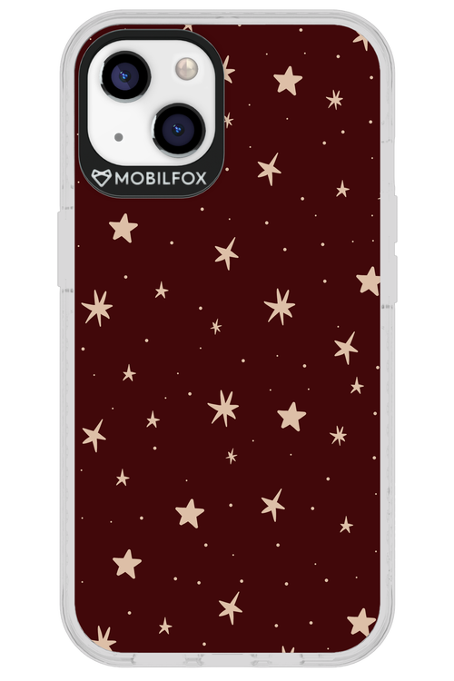 Burgundy Stars - Apple iPhone 13
