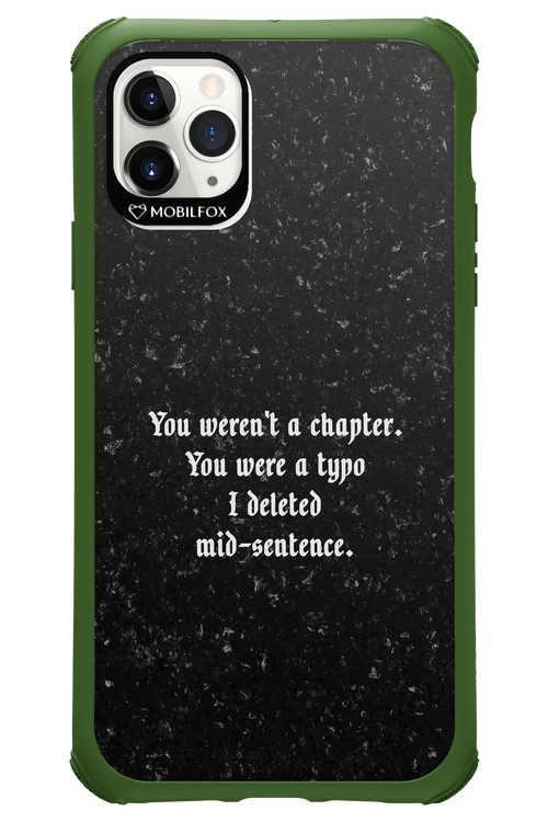 A Typo - Apple iPhone 11 Pro Max