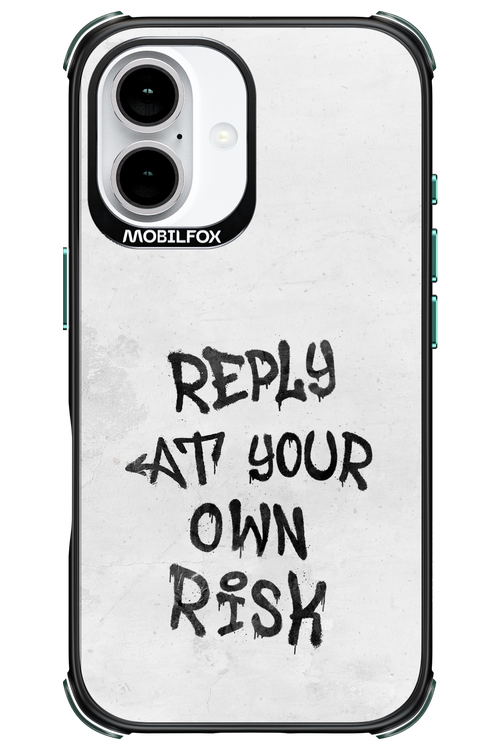 At Your Own Risk - Apple iPhone 16
