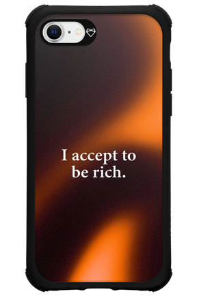 I accept to be rich - Apple iPhone 7