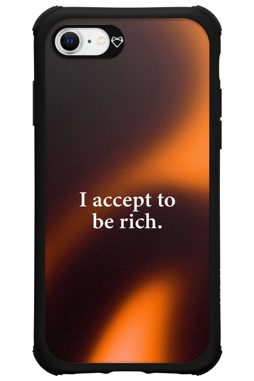 I accept to be rich - Apple iPhone 7