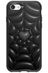 Black Spider Heart - Apple iPhone 8