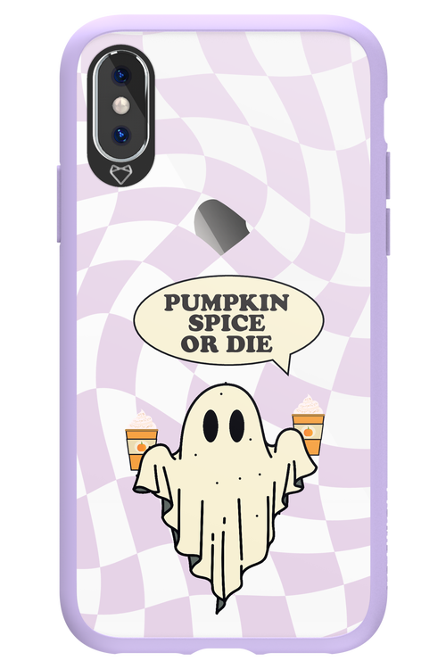 Pumpkin Spice or Die - Apple iPhone X