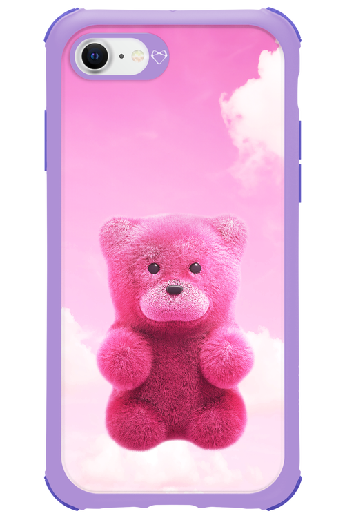 Pinky Bear Clouds - Apple iPhone 8