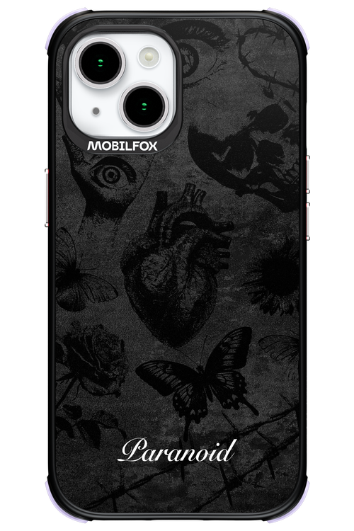 Paranoid (Black) - Apple iPhone 15