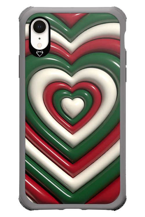 XMAS Hearts - Apple iPhone XR