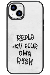 At Your Own Risk - Apple iPhone 15 Plus